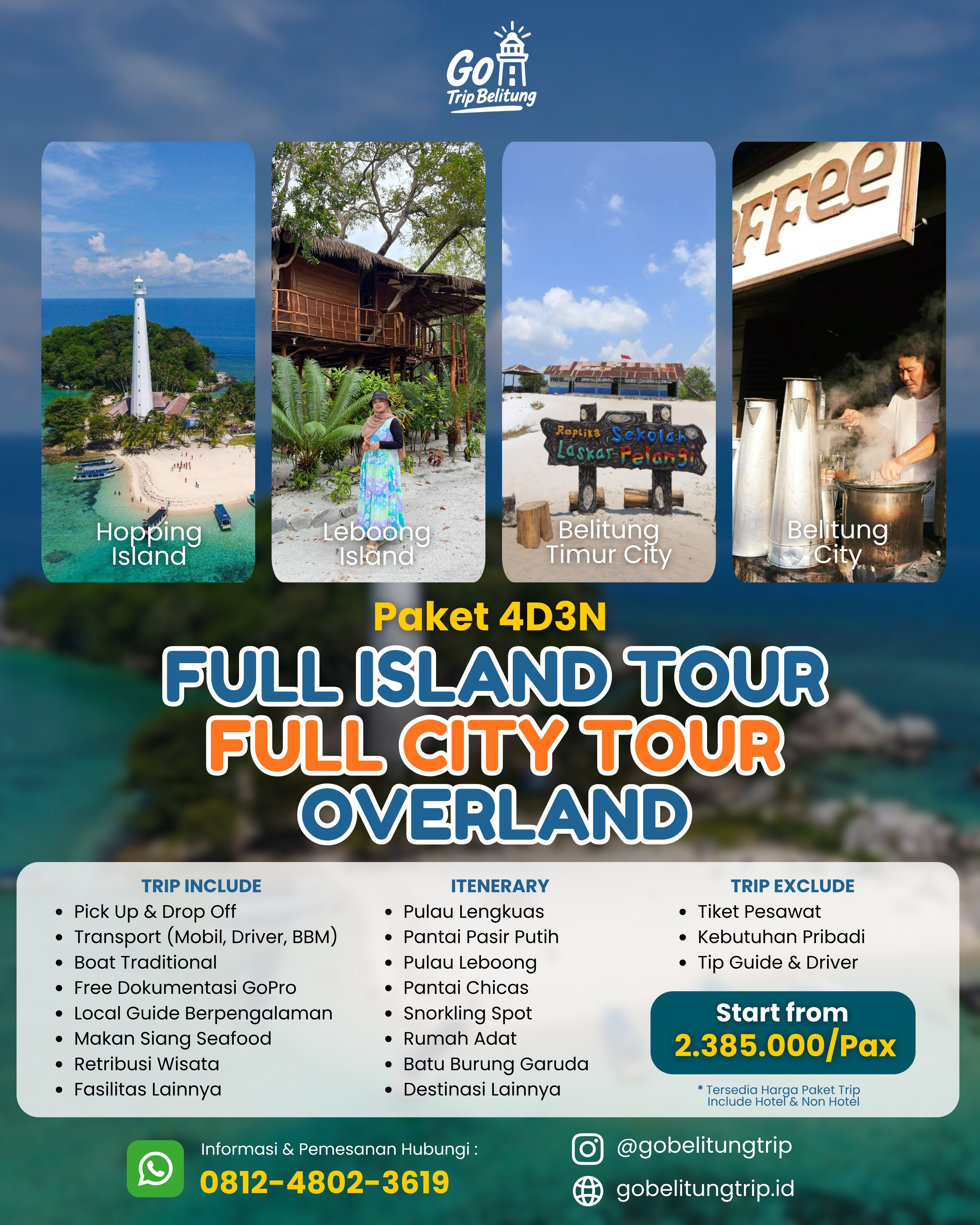 Full Island Tour Full City Tour