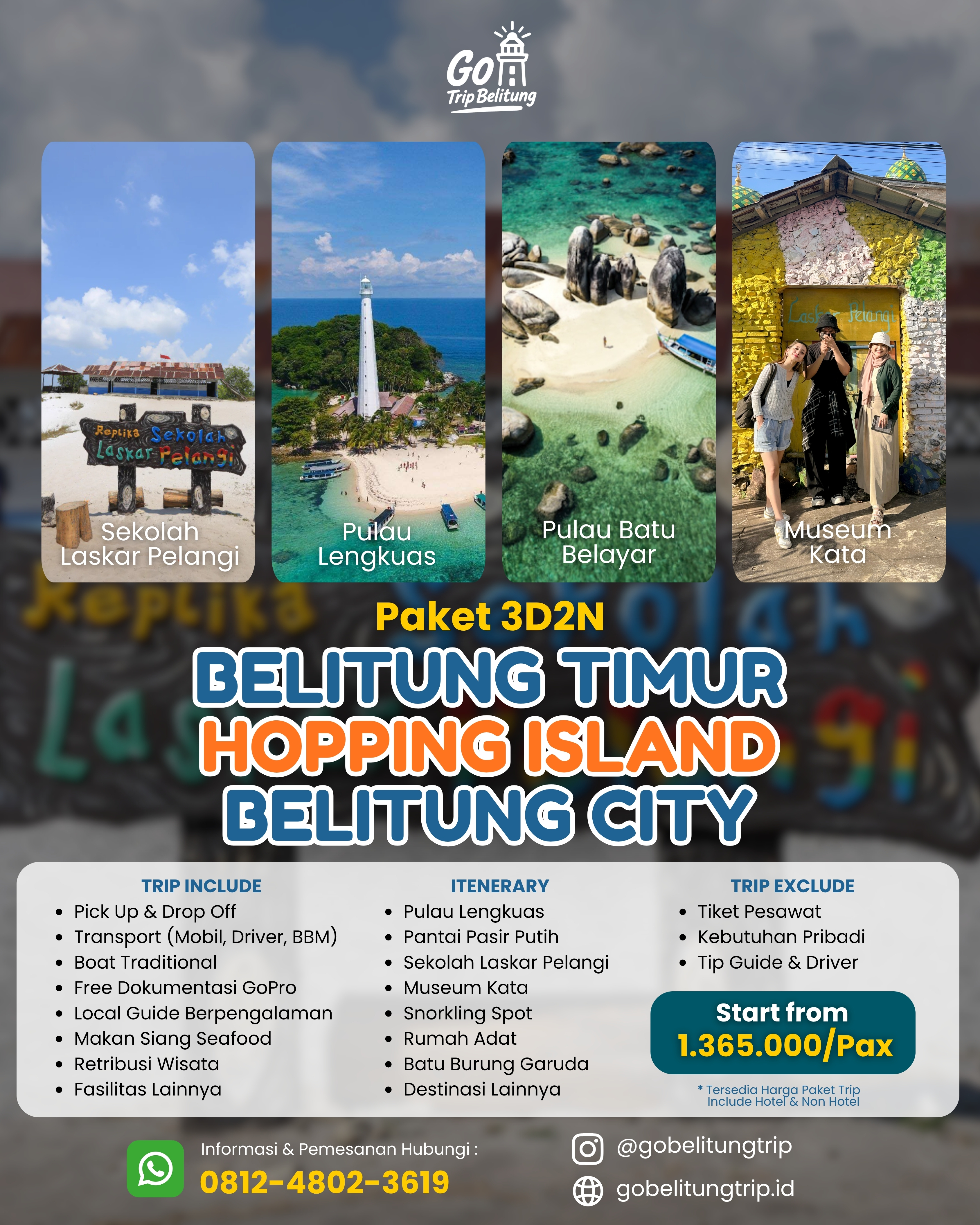 Hopping Island Full City Tour